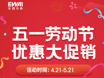  东西微店五一劳动节促销